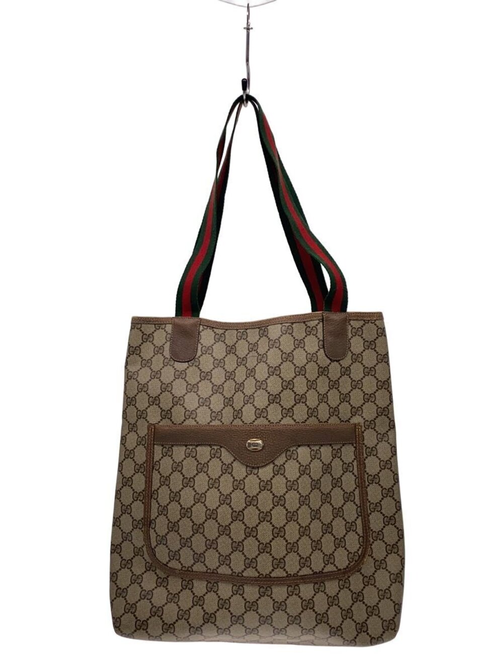 Gucci Sherry Line GG Supreme Canvas Tote brown monogram Web